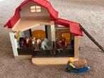 Playmobiel stal met paarden, Kinderen en Baby's, Ophalen of Verzenden, Gebruikt, Complete set