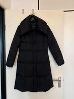 Black down feather coat, Kleding | Dames, Ophalen of Verzenden, Zo goed als nieuw, Zwart