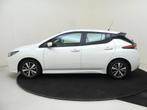 Nissan LEAF Acenta 40 kWh | Parkeercamera | Navigatie, 12 maanden, Stof, Gebruikt, Wit
