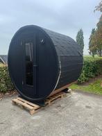 Barrel sauna, Sport en Fitness, Ophalen, Gebruikt, Fins of Traditioneel, Complete sauna