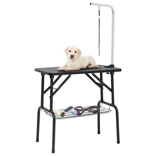 Hondentrimtafel verstelbaar met 1 lus en opbergschap, Dieren en Toebehoren, Honden-accessoires, Nieuw, Verzenden