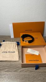 LV ARMBAND MET BON, Sieraden, Tassen en Uiterlijk, Armbanden, Gebruikt, Leer, Ophalen of Verzenden, Zwart