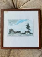 Litho / Kunstdruk / Ets Dirk Baksteen., Ophalen of Verzenden