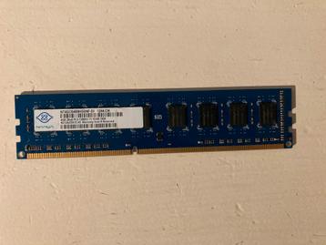 SDRAM DDR3 4GB PC3-12800 1600MHz beschikbaar voor biedingen