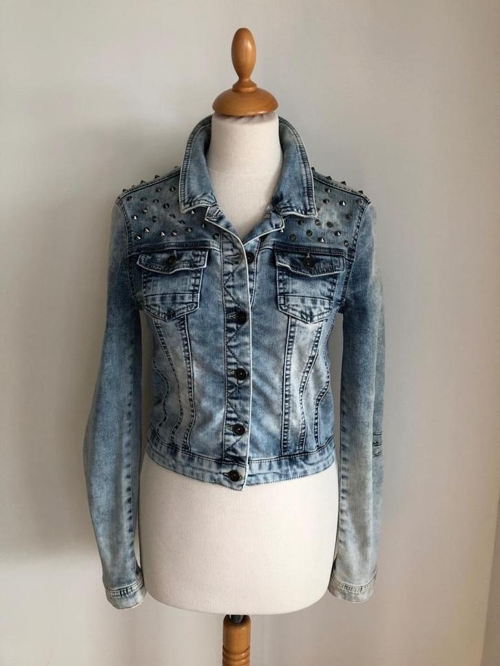 Jasje SEVEN SISTERS, maat XS, Kleding | Dames, Jasjes, Kostuums en Pakken, Gedragen, Jasje, Maat 34 (XS) of kleiner, Blauw, Verzenden