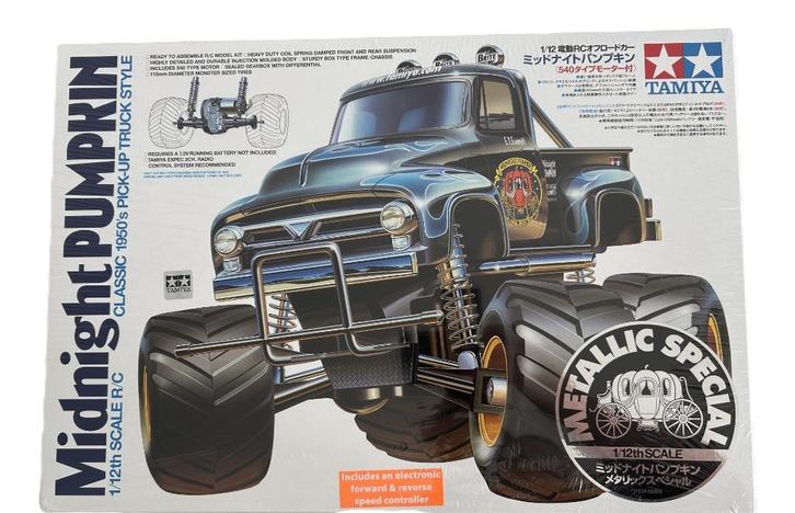 Tamiya 58365 1/12 RC Midnight Pumpkin Chrome, Hobby en Vrije tijd, Modelbouw | Radiografisch | Auto's, Nieuw, Auto offroad, Elektro