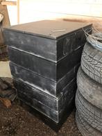 3x metalen kast, meterkast, stoppenkast, Ophalen, Gebruikt, IJzer