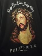 Philipp plein t-shirt xxl only god can just me, Kleding | Heren, Ophalen of Verzenden, Zo goed als nieuw, Zwart, Overige maten