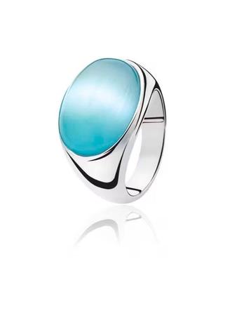 Gezocht: Zinzi ring cateye turquoise maat 56 of 58 beschikbaar voor biedingen