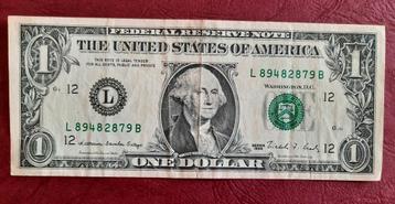 een dollar biljet 1988 beschikbaar voor biedingen
