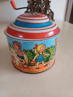 Vintage blikken speeldoos jaren 50, Ophalen of Verzenden, Gebruikt, Overige
