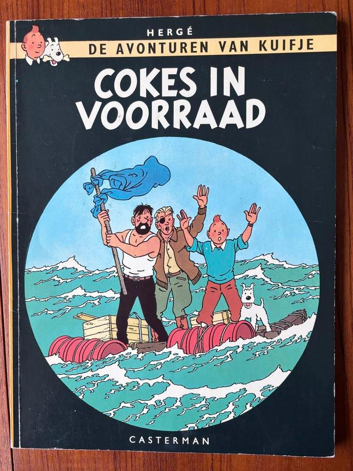 Kuifje: Cokes in Voorraad - Gelezen, Boeken, Stripboeken, Gelezen, Eén stripboek, Ophalen of Verzenden