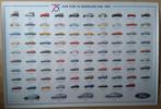 Poster en boek Ford 50 jaar in Nederland, Rechthoekig Staand, Verzenden, Nieuw, A1 t/m A3