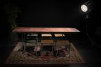 Vintage terras klaptafel, horeca terras parade tafels, Gebruikt