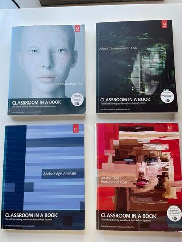 Diverse boeken Adobe Classroom beschikbaar voor biedingen