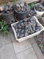 Basalt breuksteen, Tuin en Terras, Grind, Keien en Split, Ophalen, Gebruikt, Antraciet, Split