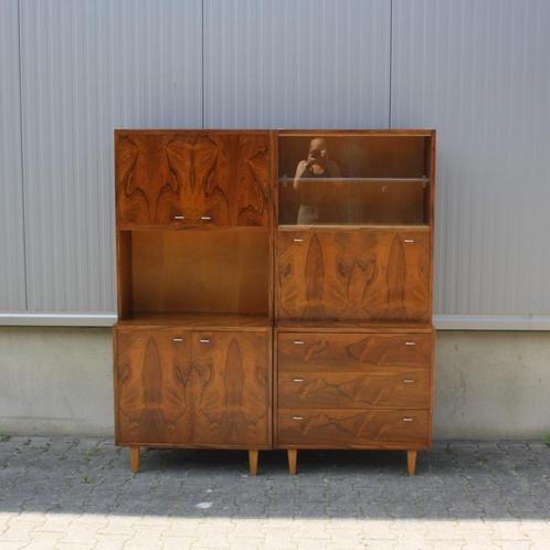 Vintage Palissander buffetkast | Jaren 60, Huis en Inrichting, Kasten | Buffetkasten, Gebruikt, 150 tot 200 cm, 150 tot 200 cm