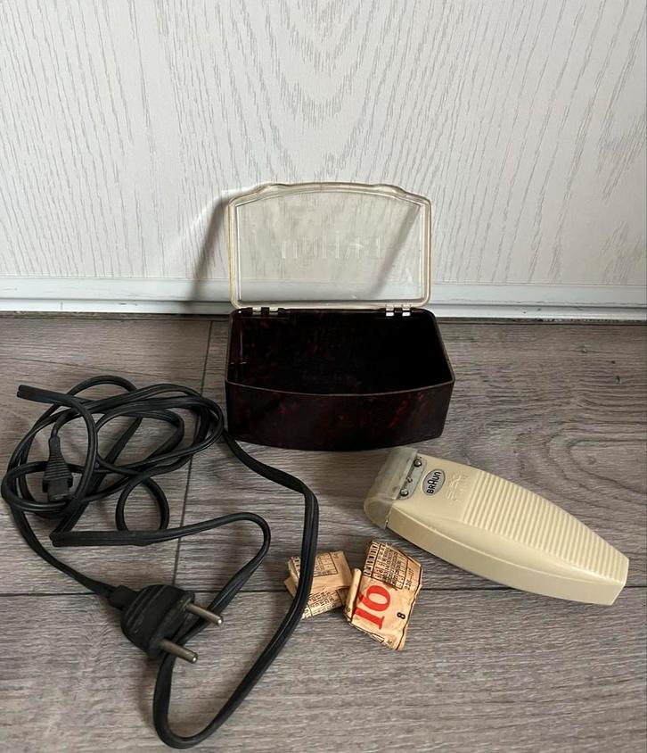 Vintage Braun S50 standard Scheerapparaat, Witgoed en Apparatuur, Persoonlijke-verzorgingsapparatuur, Gebruikt, Scheren en Epileren