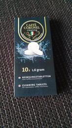 Caffe Coronel Reinigingstabletten 10x1,6g, Ophalen of Verzenden, Nieuw, Koffiemachine