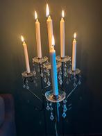 Prachtige 6-armige metalen kandelaar, Ophalen, Gebruikt, 25 tot 50 cm, Zwart