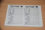Yahtzee blok.                Dubbelbreed., Ophalen of Verzenden, Nieuw