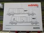 MARKLIN OBB SET VAN 2 TANKWAGONS, Hobby en Vrije tijd, Modeltreinen | H0, Wisselstroom, Treinset, Ophalen of Verzenden, Zo goed als nieuw