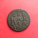 Duit Zeeland 1762 Zeelandia Luctor et Emergo Middelburg., Ophalen of Verzenden, Vóór koninkrijk, Overige waardes, Losse munt