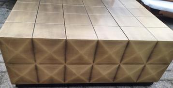 salontafel vierkant goud Collada van Richmond Interiors SALE beschikbaar voor biedingen