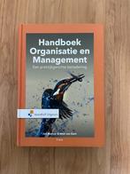 Te koop: Handboek Organisatie en Management (9e editie), Boeken, Studieboeken en Cursussen, Ophalen of Verzenden, Zo goed als nieuw