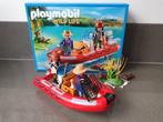 Playmobil 5559 - Rubberboot met stropers en otters, met doos, Complete set, Ophalen of Verzenden, Zo goed als nieuw
