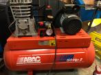 Abac Compressor 50 liter 230 volt 50HP2 red line, Gebruikt, 6 tot 10 bar, 25 tot 100 liter, 200 tot 400 liter/min