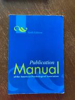 Publication Manual, Boeken, Studieboeken en Cursussen, Ophalen of Verzenden, Zo goed als nieuw