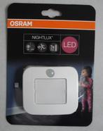 Nachtlampje Osram automatisch en beweging sensor op batterij, Ophalen of Verzenden, Zo goed als nieuw, LED nachtlampje