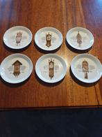 6 Petit Four bordjes van het Nutroma Klokkenservies, Ophalen of Verzenden