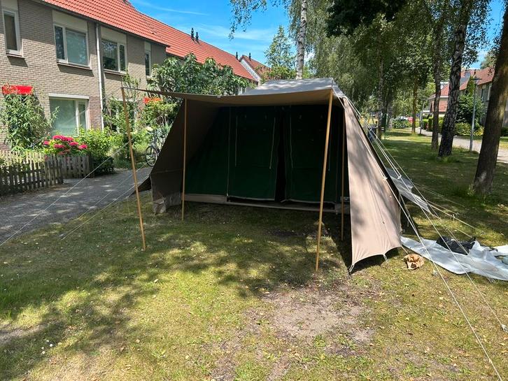 piramide tent, Caravans en Kamperen, Tenten, tot en met 6, Gebruikt, Ophalen