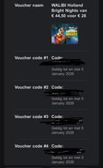 Walibi bright night korting vouchers van €44,50 naar €28, Drie personen of meer