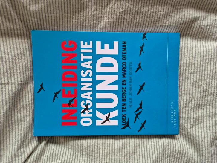 Loek ten Berge - Inleiding organisatiekunde, Boeken, Wetenschap, Zo goed als nieuw, Sociale wetenschap, Ophalen of Verzenden