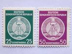 2 Dienstzegels DDR, Nr. 23 en 26, 1954, Dienstmarken, Postzegels en Munten, Postzegels | Europa | Duitsland, DDR, Verzenden, Postfris