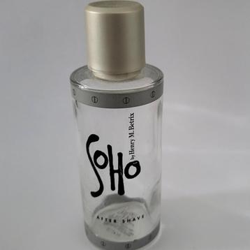 Retro Parfumfles Soho Henry M. Betrix After Shave , leeg beschikbaar voor biedingen