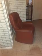 Mooie leren relax fauteuil - gebruikt, Ophalen, Gebruikt, 75 tot 100 cm, Modern