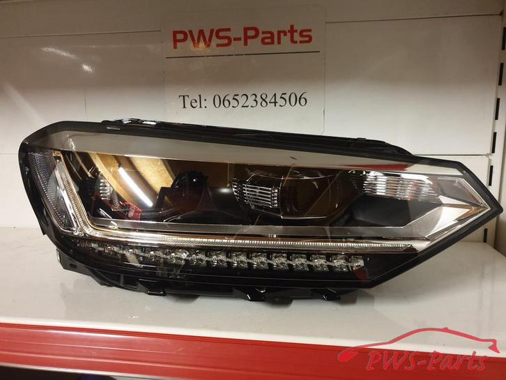 Volkswagen touran 5t 5ta vol led koplamp rechts ORIGINEEL, Auto-onderdelen, Verlichting, Volkswagen, Nieuw, Ophalen of Verzenden