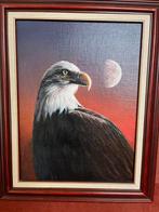 Visarend olieverf schilderij 51 x 41, Ophalen