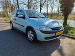 Opel Corsa 1.2 16V 3D 2001 Groen, Voorwielaandrijving, 450 kg, 74 pk, Origineel Nederlands