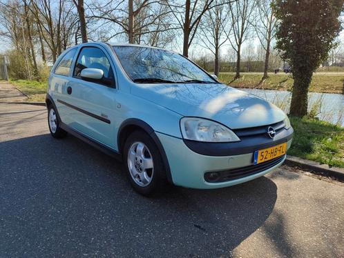 Opel Corsa 1.2 16V 3D 2001 Groen, Auto's, Opel, Bedrijf, Corsa, Benzine, C, Hatchback, Handgeschakeld, Origineel Nederlands, Groen