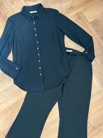Studio anneloes parel blouse XXL & flair stripe broek XL, Zwart, Maat 46/48 (XL) of groter, Ophalen of Verzenden, Zo goed als nieuw