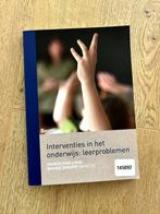 Interventies in het onderwijs: leerproblemen, Nieuw, Diverse auteurs, Gamma, HBO