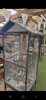 Vogelkooi, Dieren en Toebehoren, Ophalen, Zo goed als nieuw, Metaal, Volière
