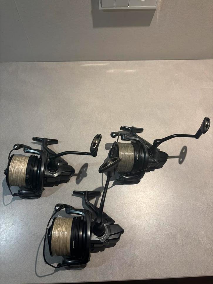 Shimano ultegra 14000 xtc ci4, Watersport en Boten, Hengelsport | Karpervissen, Zo goed als nieuw, Molen, Ophalen of Verzenden