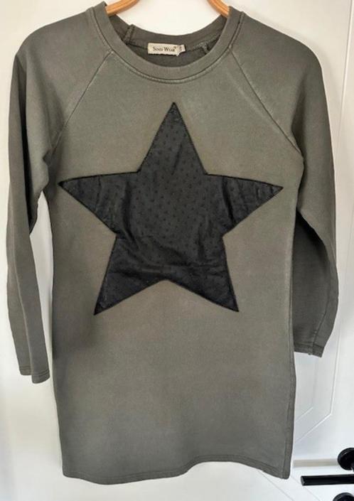 Jurkje van Sensi Wear, maat S / M zgan (R230), Kleding | Dames, Jurken, Zo goed als nieuw, Maat 36 (S), Groen, Boven de knie, Ophalen of Verzenden
