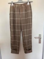 Leuke geruite Bershka broek m M te koop, Maat 38/40 (M), Beige, Zo goed als nieuw, Lang